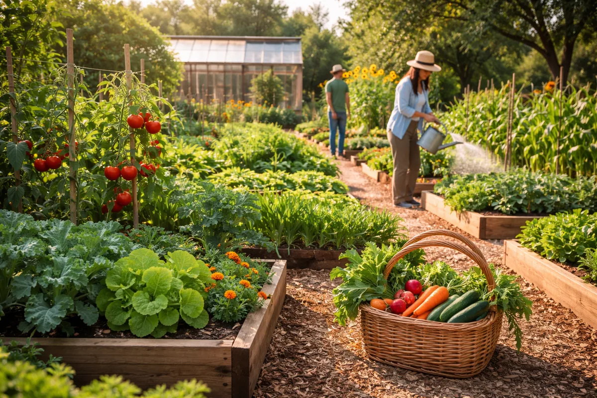 Créer un jardin potager durable pour améliorer votre qualité de vie