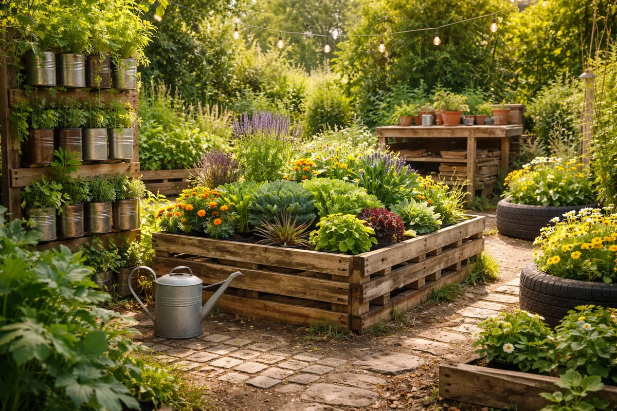 Comment créer un jardin écologique en utilisant des matériaux recyclés