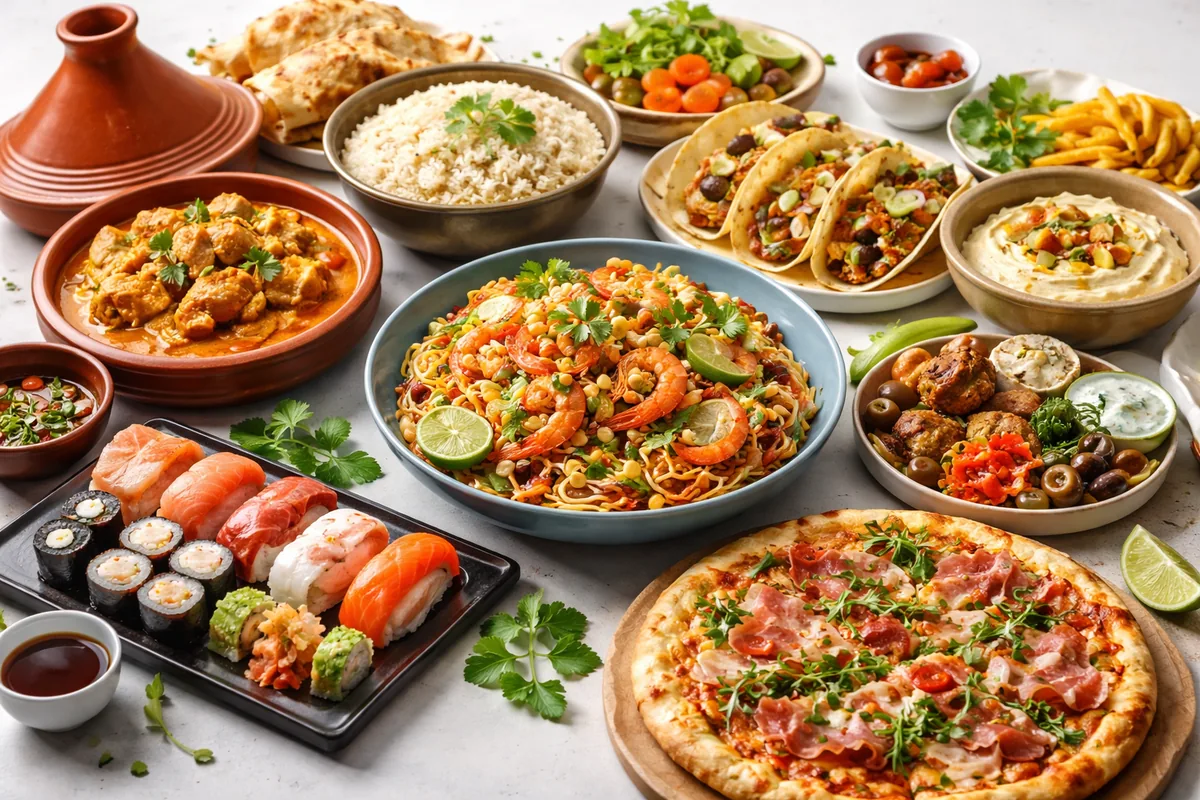 Comment choisir des plats du monde pour découvrir des saveurs authentiques