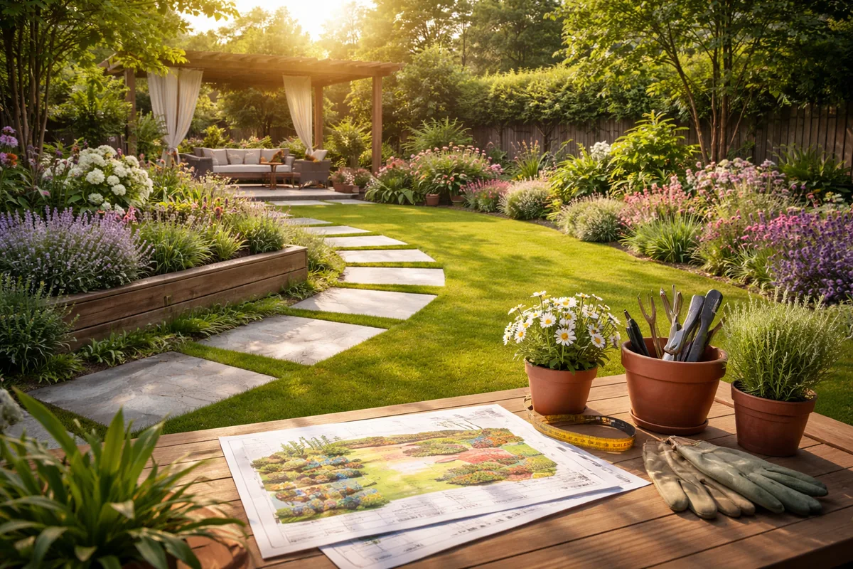 Les étapes pour un projet d'aménagement jardin réussi