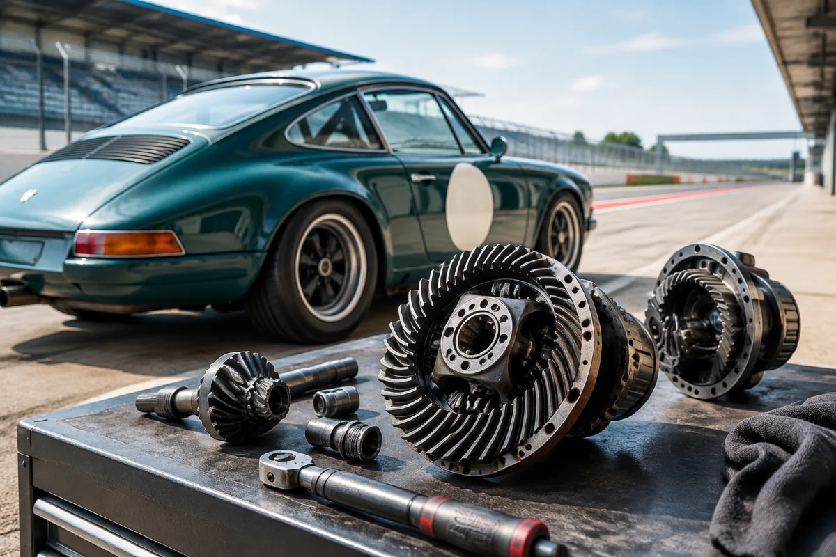 Comment choisir un rapport de pont pour une voiture de collection utilisée sur circuit ?