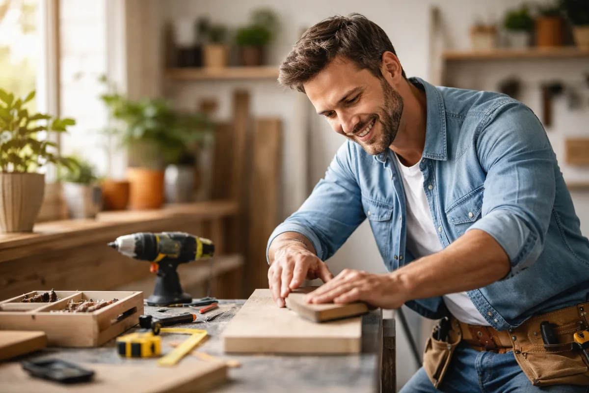 Les bénéfices insoupçonnés du bricolage pour votre bien-être