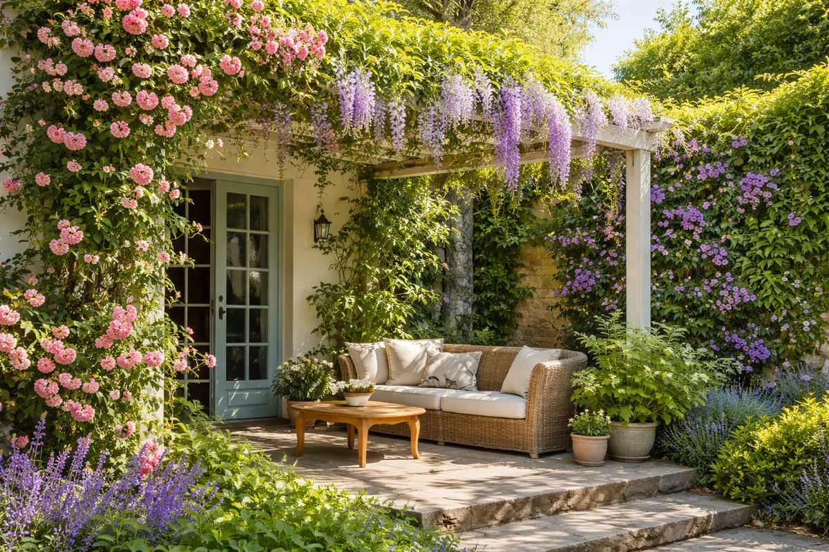 Les plantes grimpantes : un atout pour embellir votre extérieur