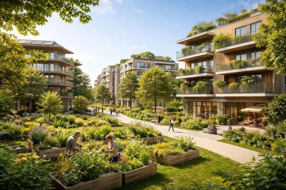 L'importance des éco-quartiers dans l'immobilier moderne