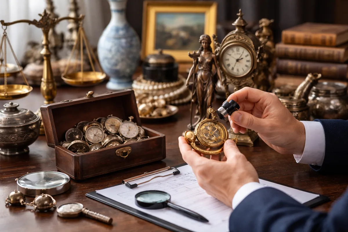 Comment évaluer la valeur d'objets anciens pour une adjudication