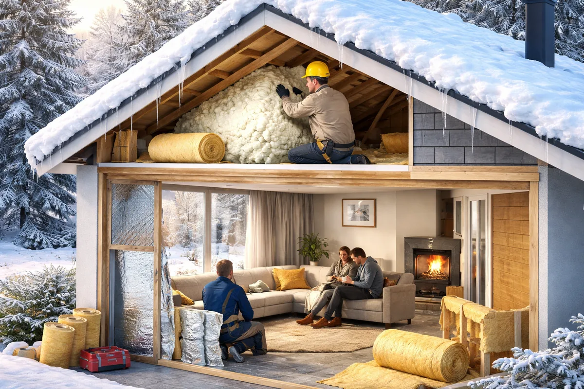 Comment améliorer l'isolation thermique de votre maison pour l'hiver